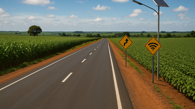 Inovação e conectividade: Aldo Vendramin destaca como a mobilidade inteligente transforma a rotina do campo.